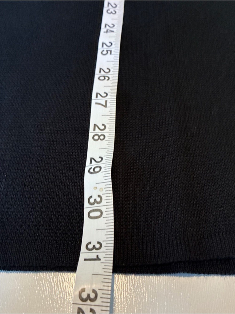 Leslie Fay Red Crewneck Sweater with Black Collar - Picture 8 of 15